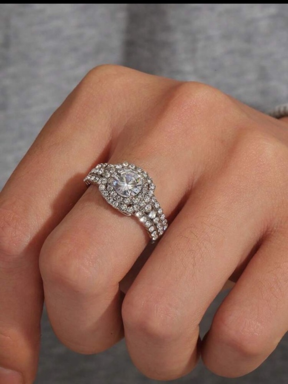 Silver ring